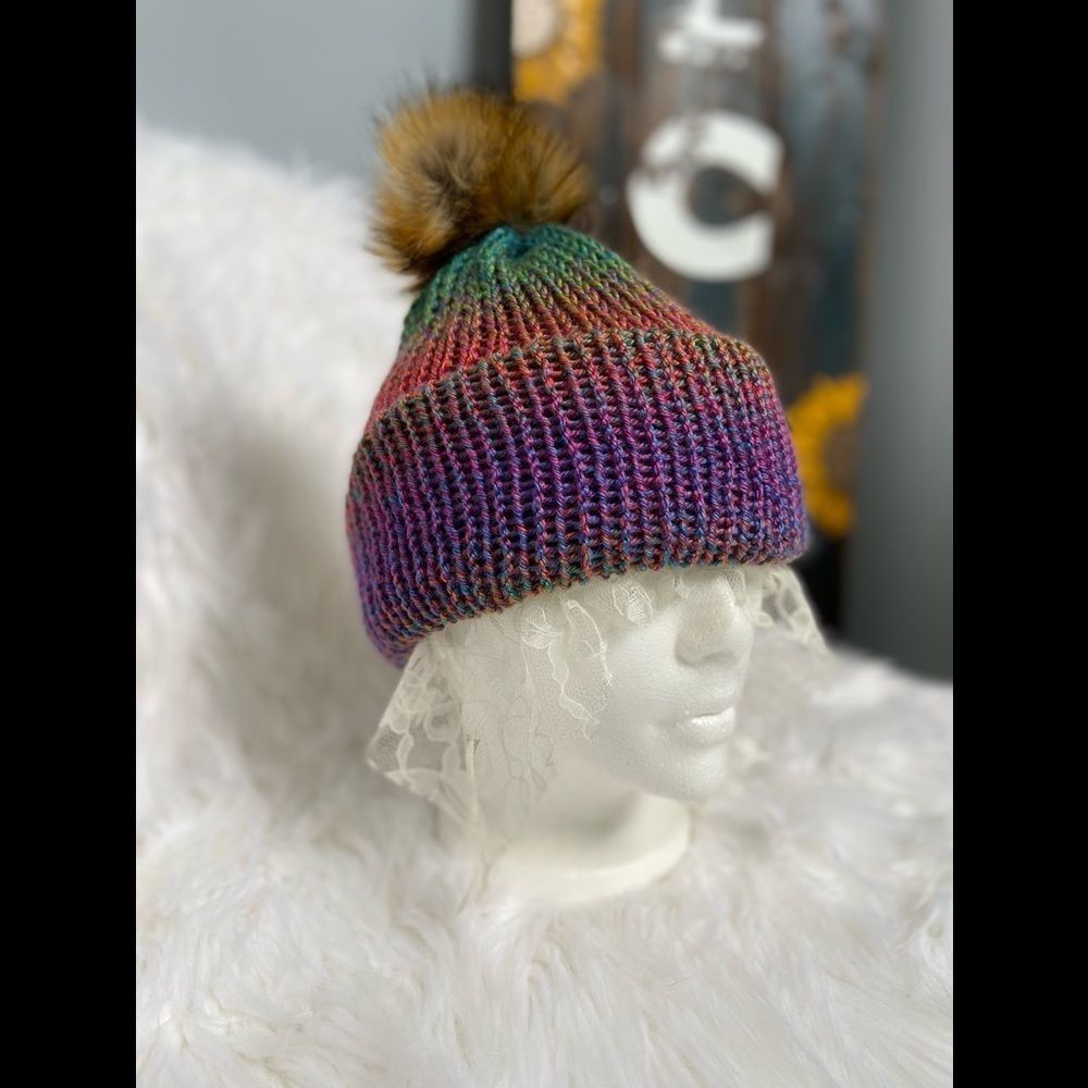 Rainbow Beanie